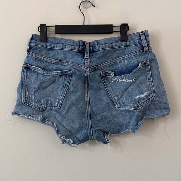 Agolde Parker Vintage Cut Off Short Dark Swapmeet Size 28 - Picture 5 of 7